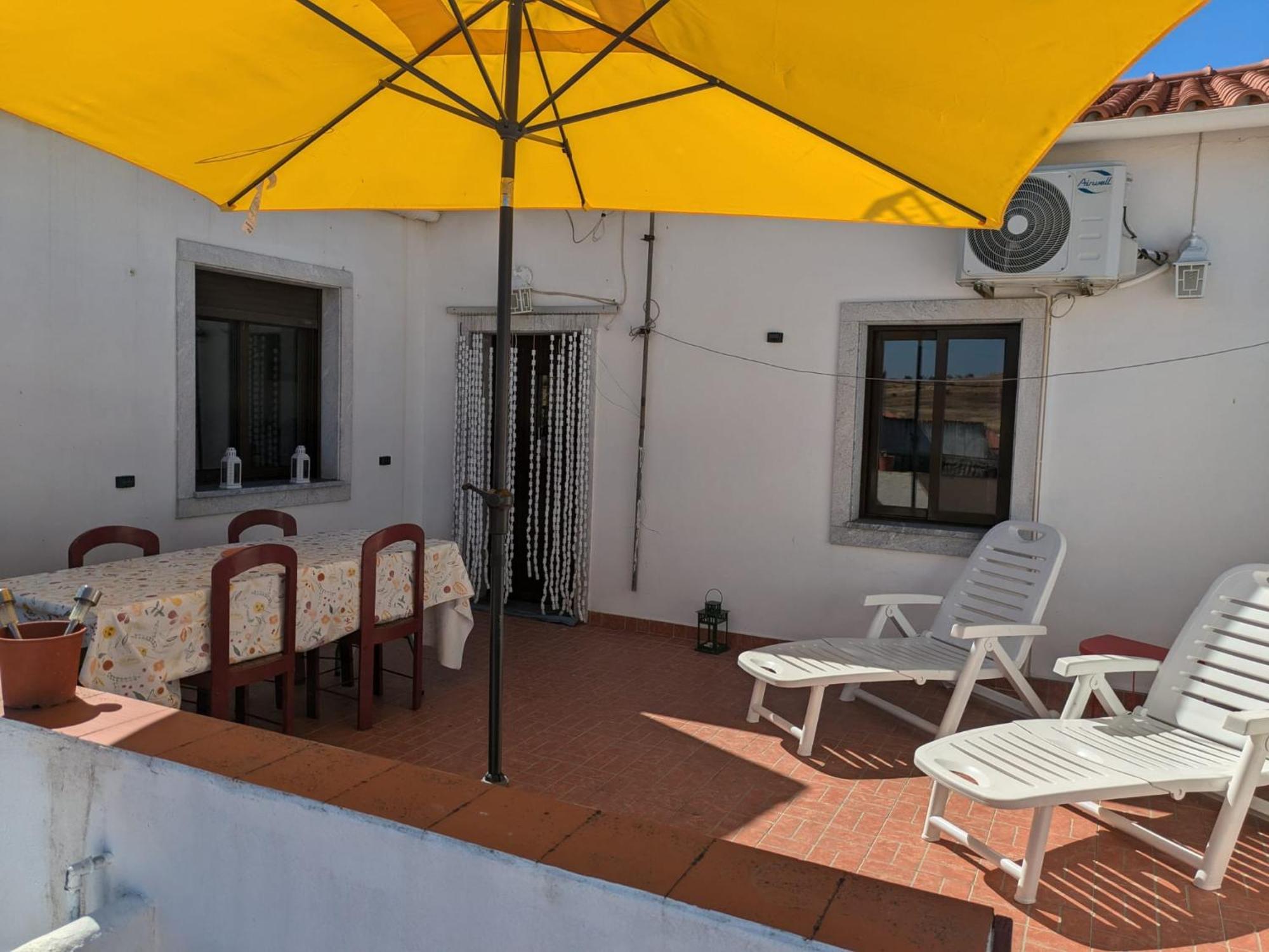Casa Amarela - Praias Alqueva Povoa de Sao Miguel Eksteriør bilde